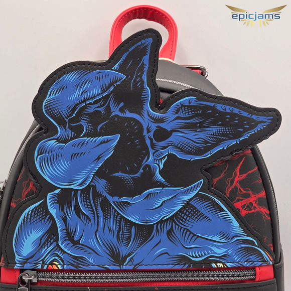 Loungefy Stranger Things Group Demogorgon Mini Backpack New - Picture 7 of 10